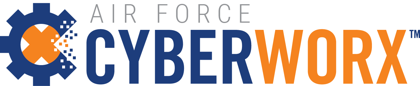 Air Force CyberWorx logo in full color