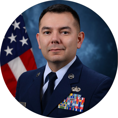 Headshot of MSgt Mike Chavez